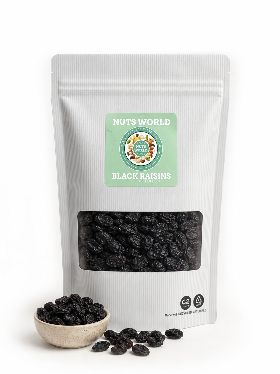 BLACK RAISINS (SEEDLESS)500g